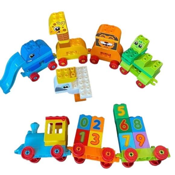 Duplo Train Sets Number My First Animal 10863 Retired LEGO Incomplete Gift - Picture 7 of 10